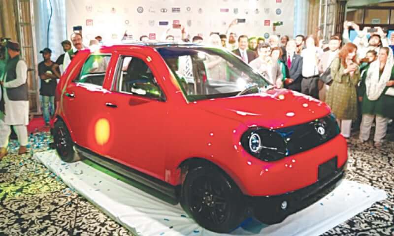 Made in Pakistan Electric Car