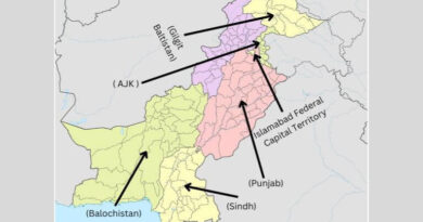 how many provinces of pakistan , Pakistan's Map